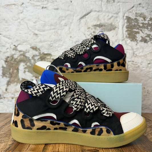 Lanvin Curb Animal Print Multicolor Sneaker
