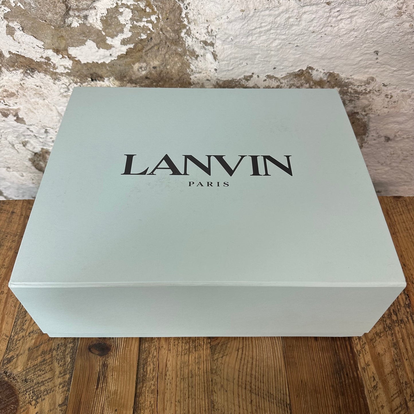 Lanvin Curb Grafitti Studded Grey Sneaker