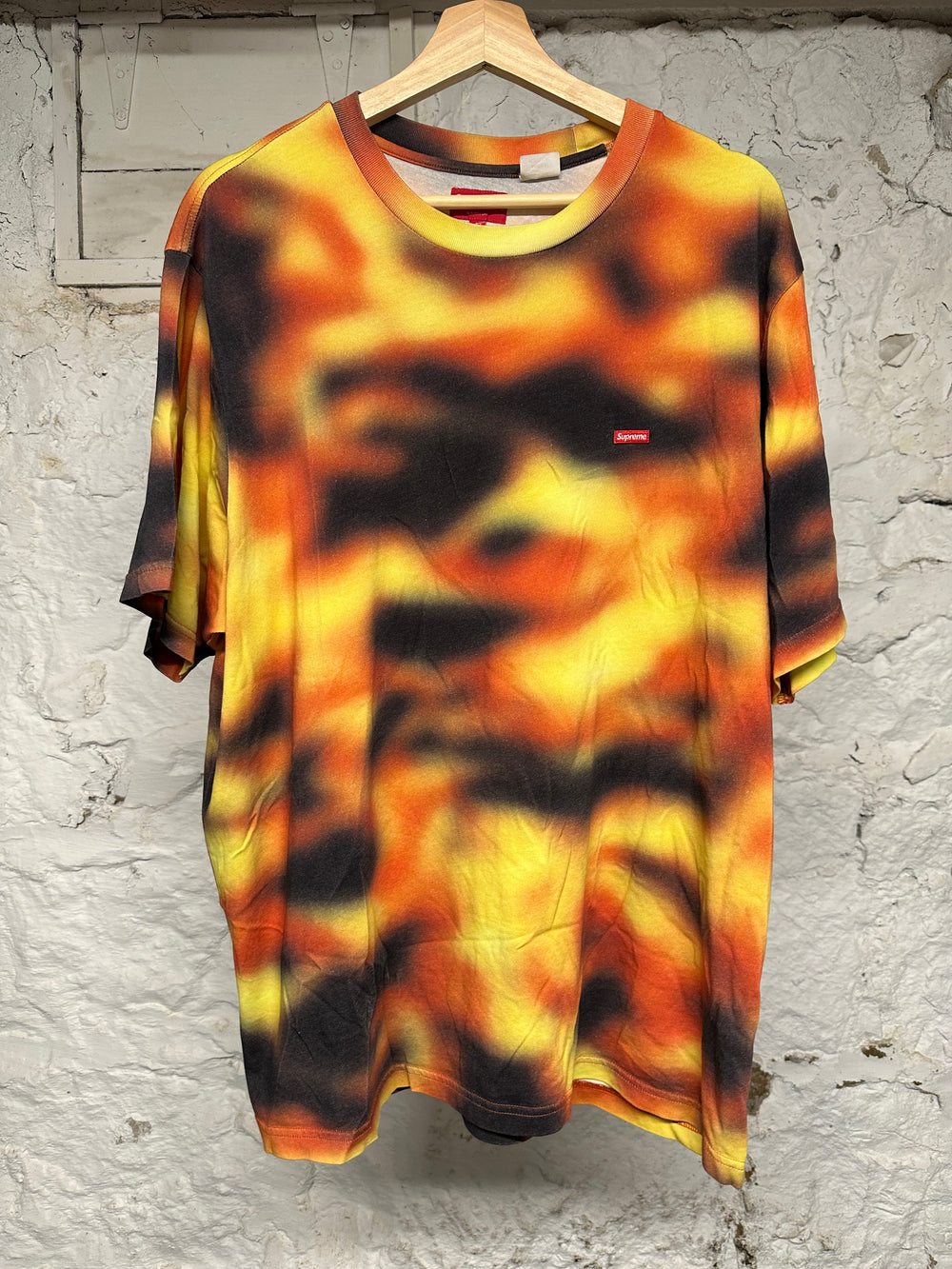 Supreme Flames T-Shirt Sz L