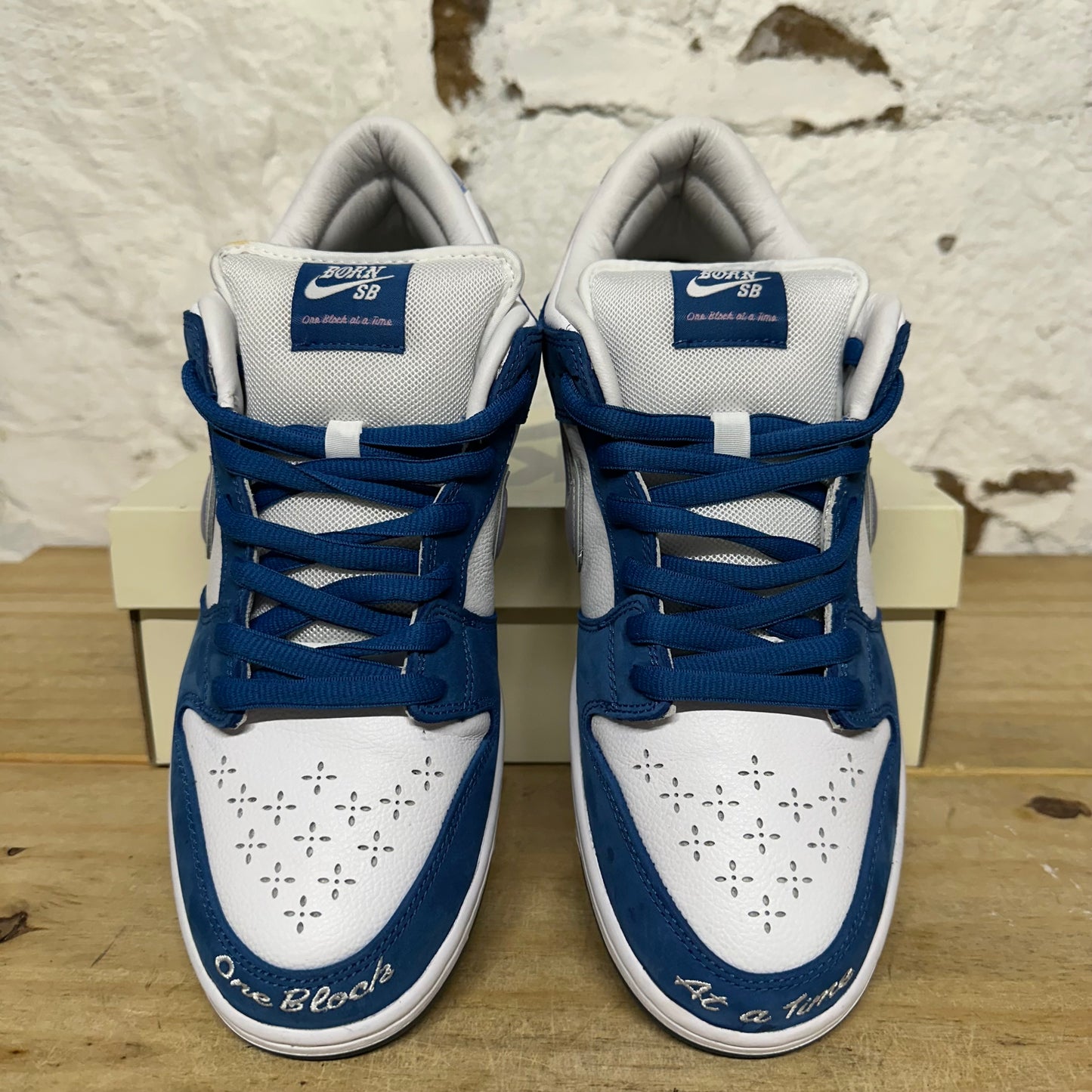 Nike SB Dunk Low Born X Raised One Block At A Time Sz 11.5