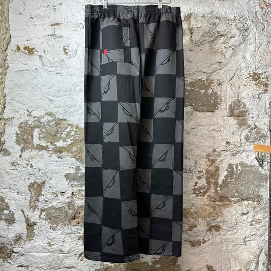 Matty Boy Anti Promo 99 Eyes Grey Checker Sweatpants Sz XL DS