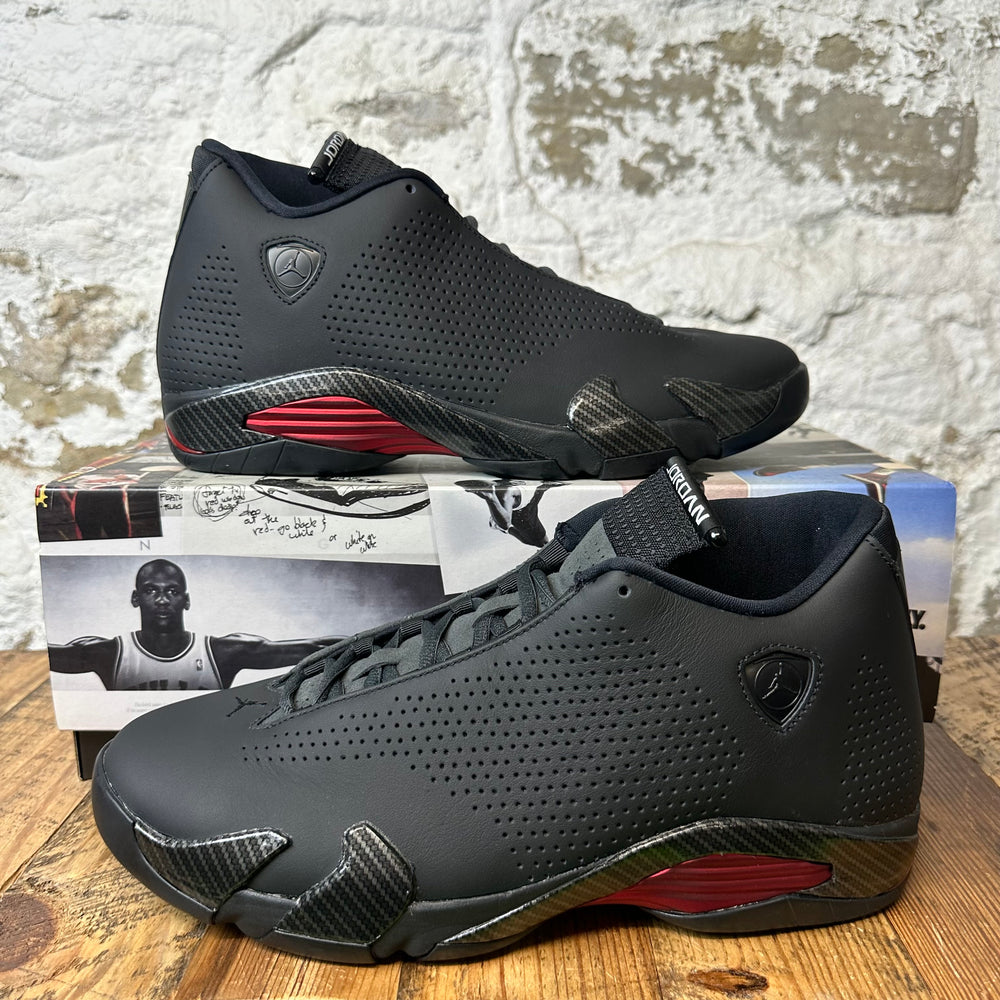 Air Jordan 14 Black Ferrari Sz 12 DS
