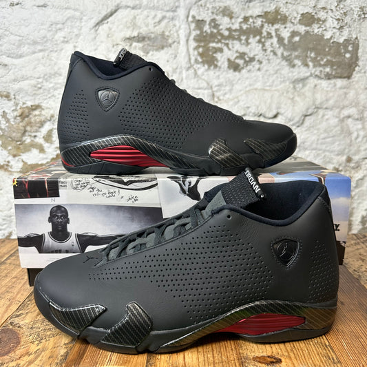Air Jordan 14 Black Ferrari Sz 12 DS