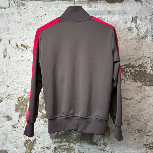 Palm Angels Brown Red Track Jacket Sz S