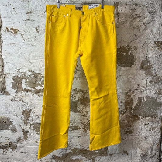 Gallery Department Logan Yellow Flare Pants Sz 34