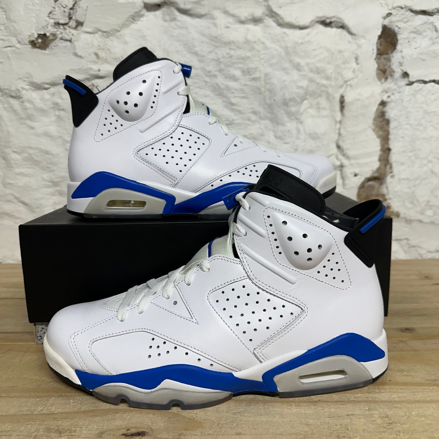 Air Jordan 6 Sport Blue Sz 9.5 DS