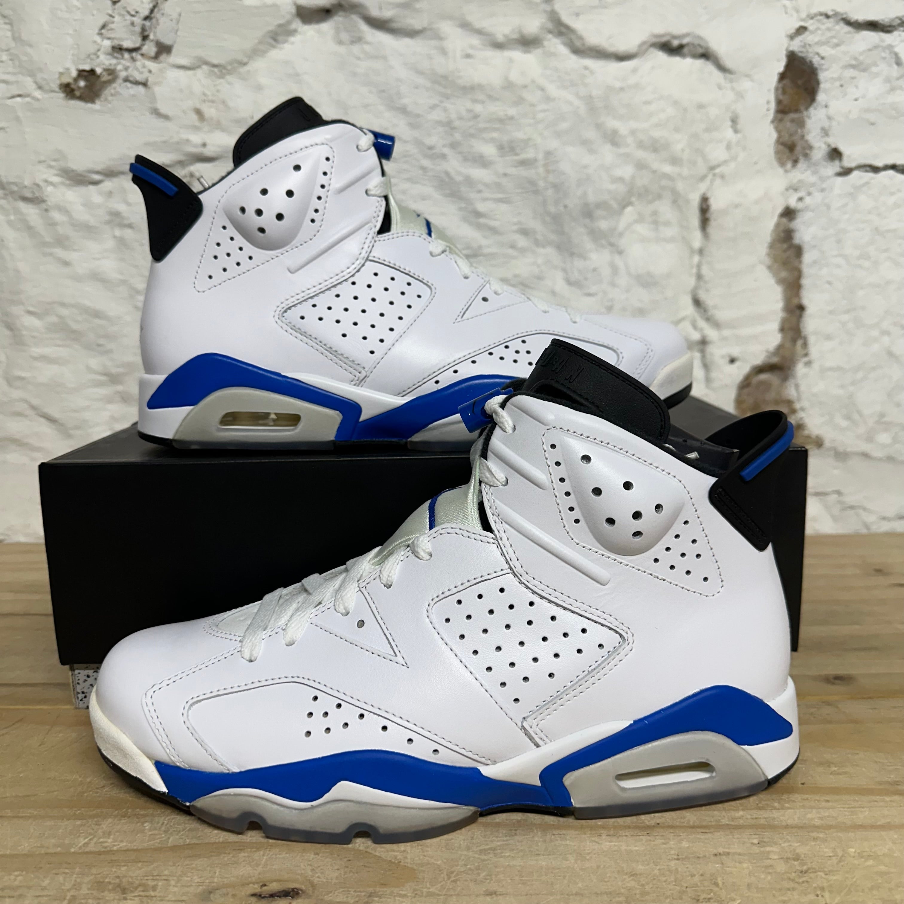 Air Jordan 6 Sport Blue Sz 9.5 DS
