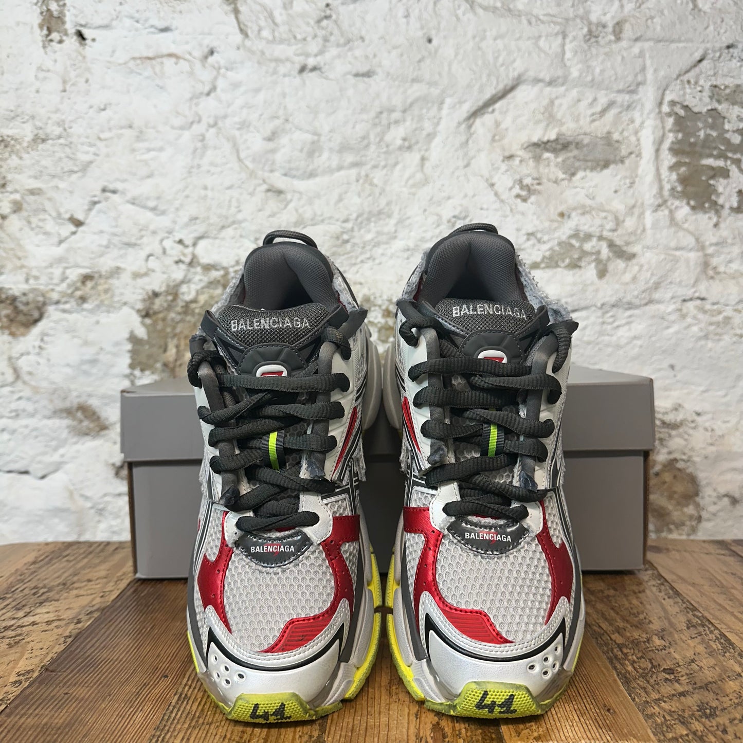Balenciaga Runner Black White Red Sneaker