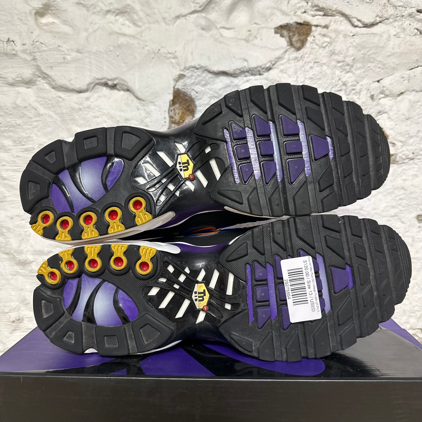 Nike Air Max Plus OG Voltage Purple (2018) Sz 13