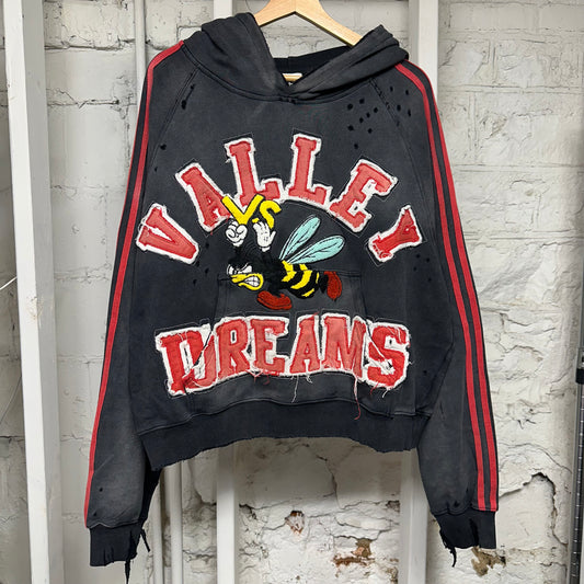 Vale Valley Dreams Anthem Black Hoodie Sz S