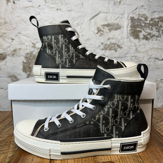 Dior B23 High Oblique Black White Sneaker Sz 9 (42)