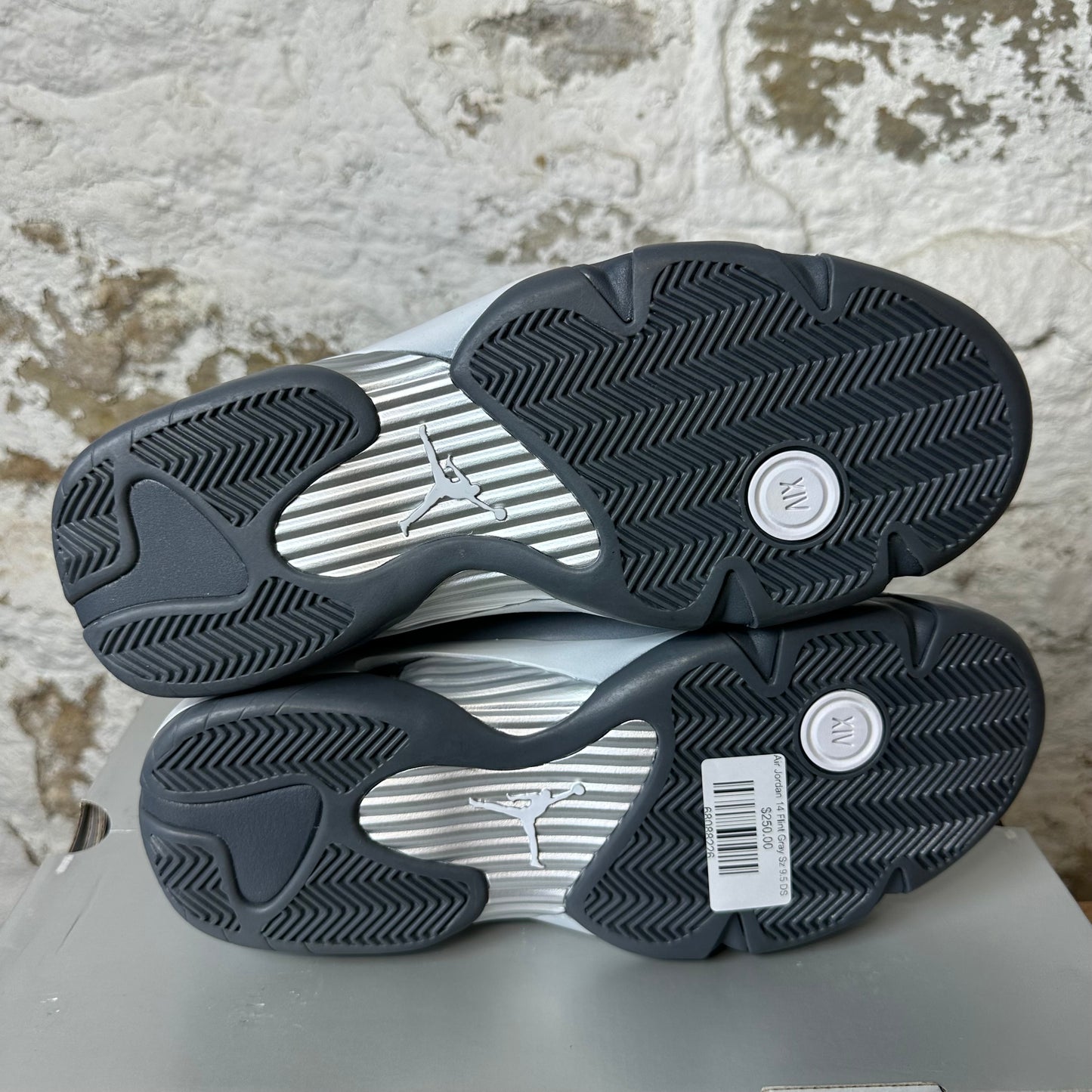 Air Jordan 14 Flint Gray Sz 9.5 DS