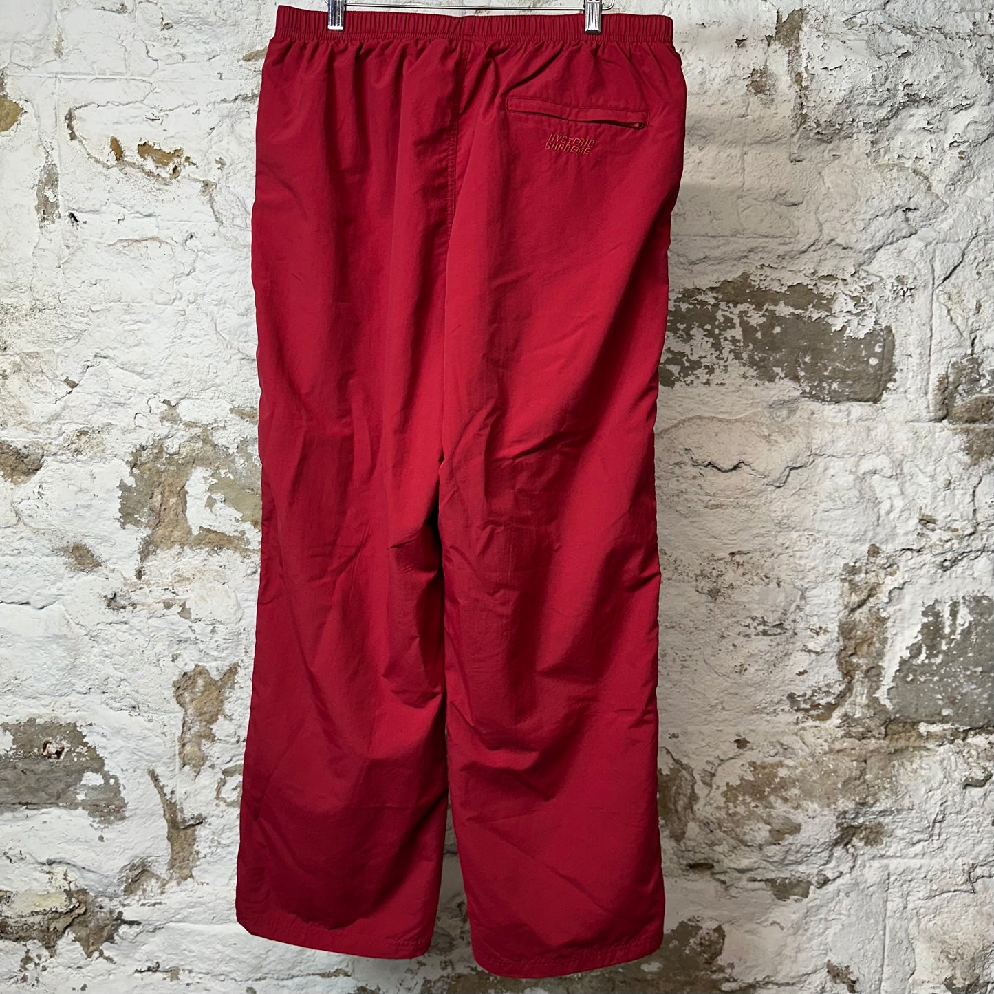 Supreme Hysteric Track Pants Red Sz XL
