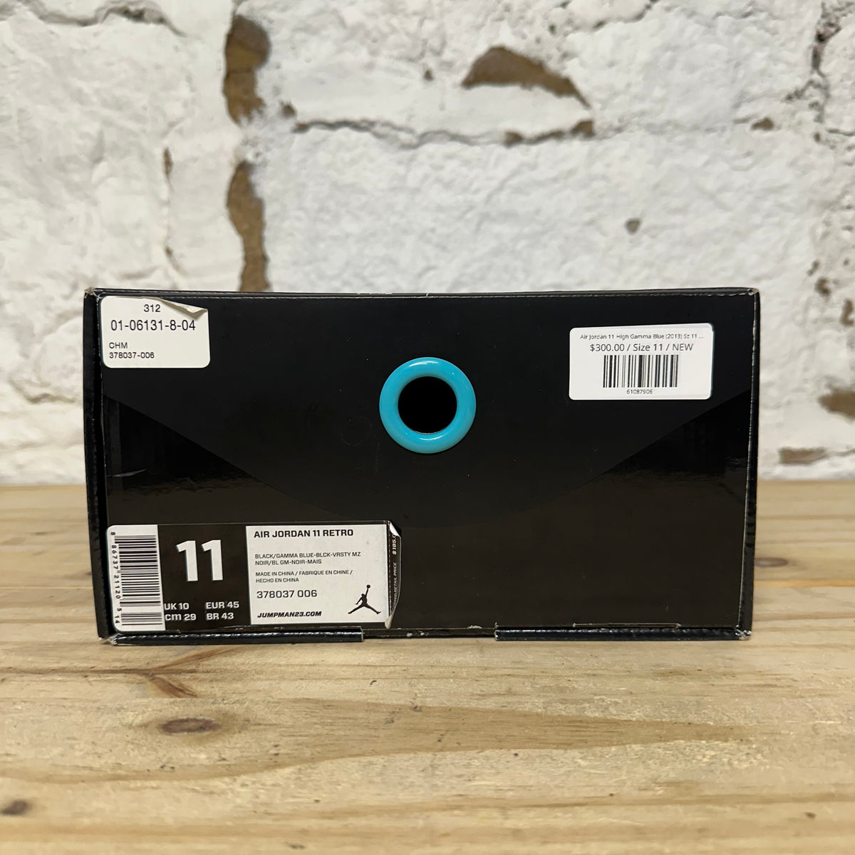 Air Jordan 11 High Gamma Blue (2013) Sz 11 DS
