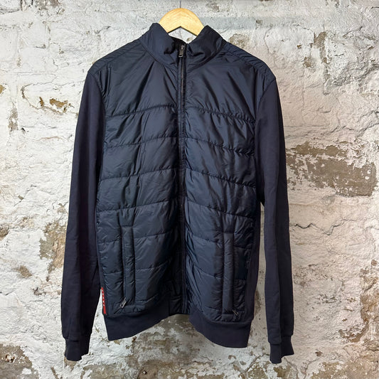 Prada Navy Puffer Jacket Sz XXL