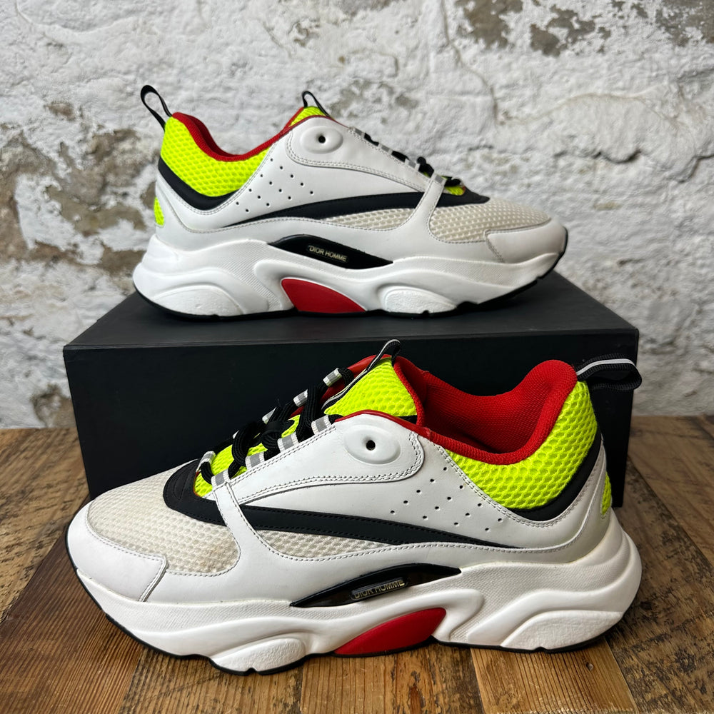 Dior B22 Green Yellow White Sneaker Sz 11 (44)