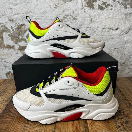 Dior B22 Green Yellow White Sneaker Sz 11 (44)
