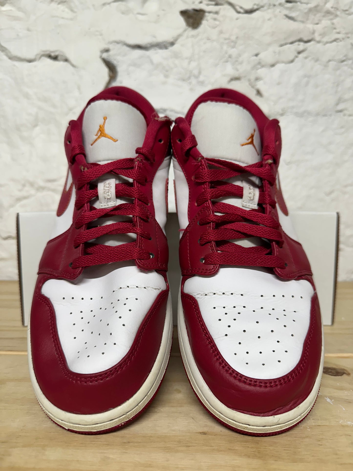 Air Jordan 1 Low Cardinal Red Sz 12.5