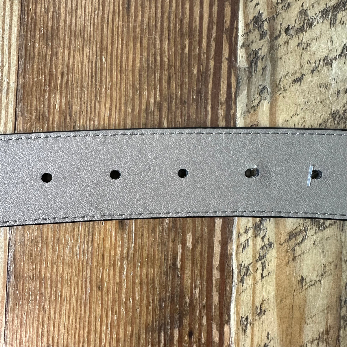 Louis Vuitton Noir Optic Belt Sz (95/38)