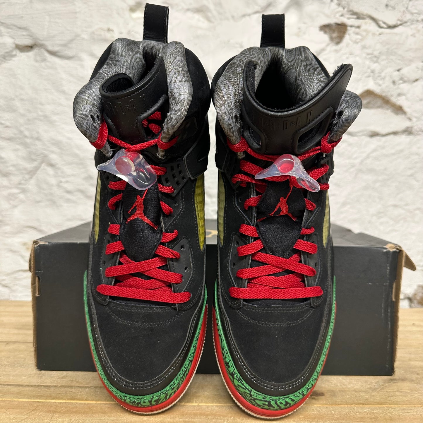 Air Jordan Spizike Black Varsity Red (2017) Sz 12