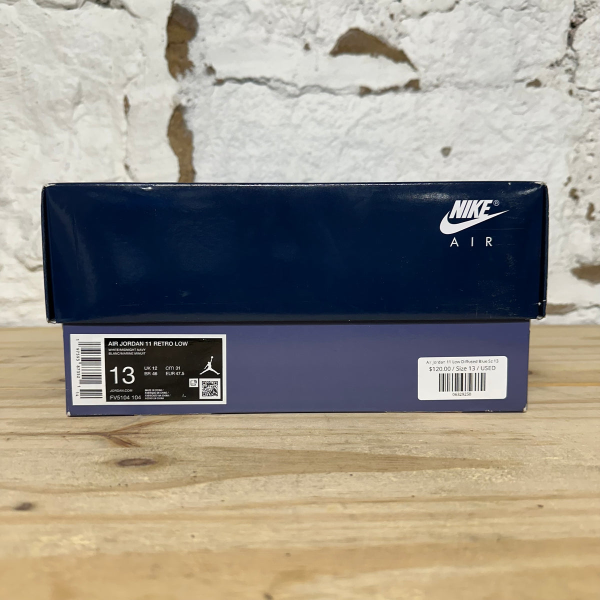Air Jordan 11 Low Diffused Blue Sz 13