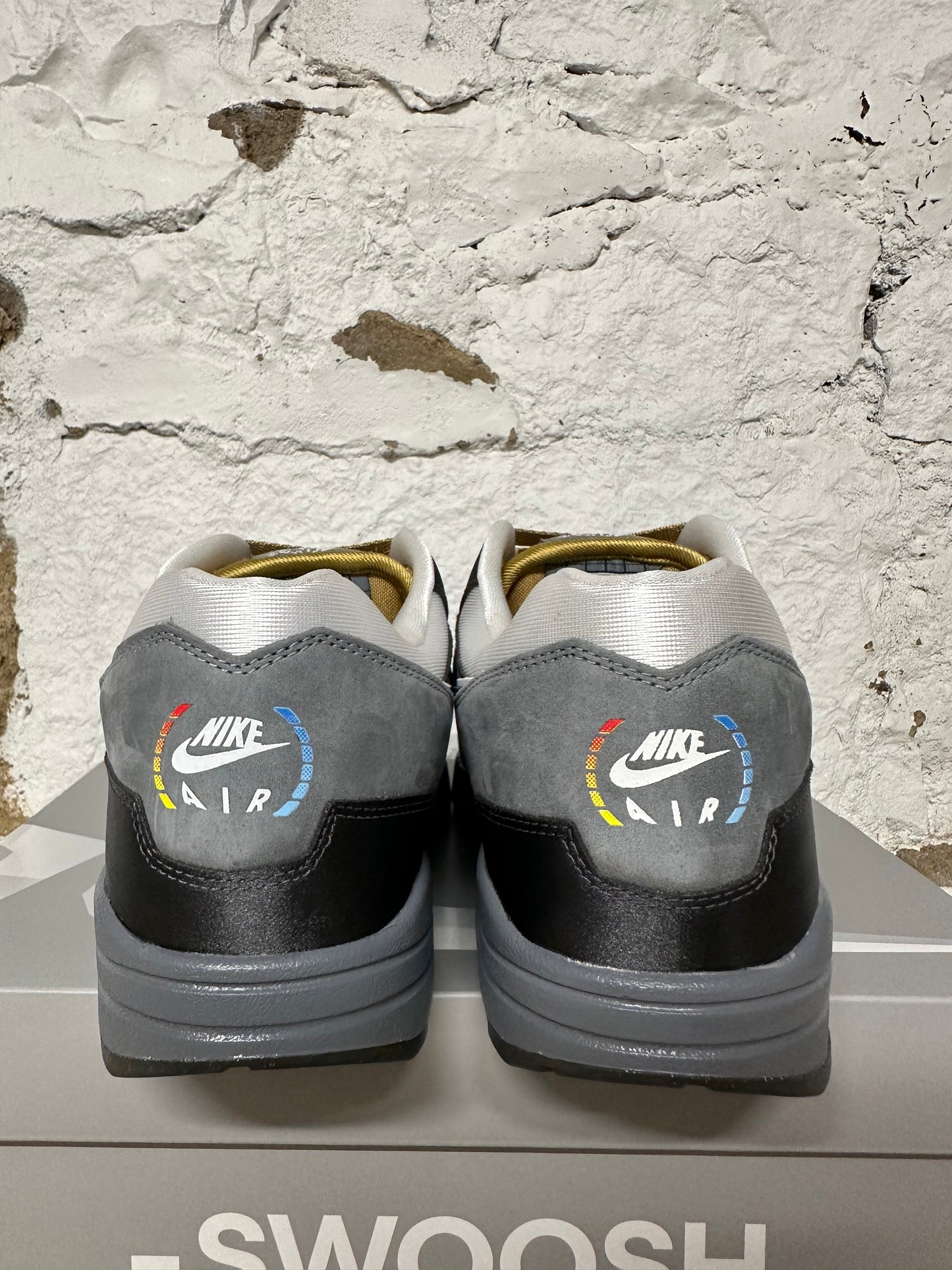 Nike Air Max 1 SWOOSH Poly Big Head Mode Sz 11 DS