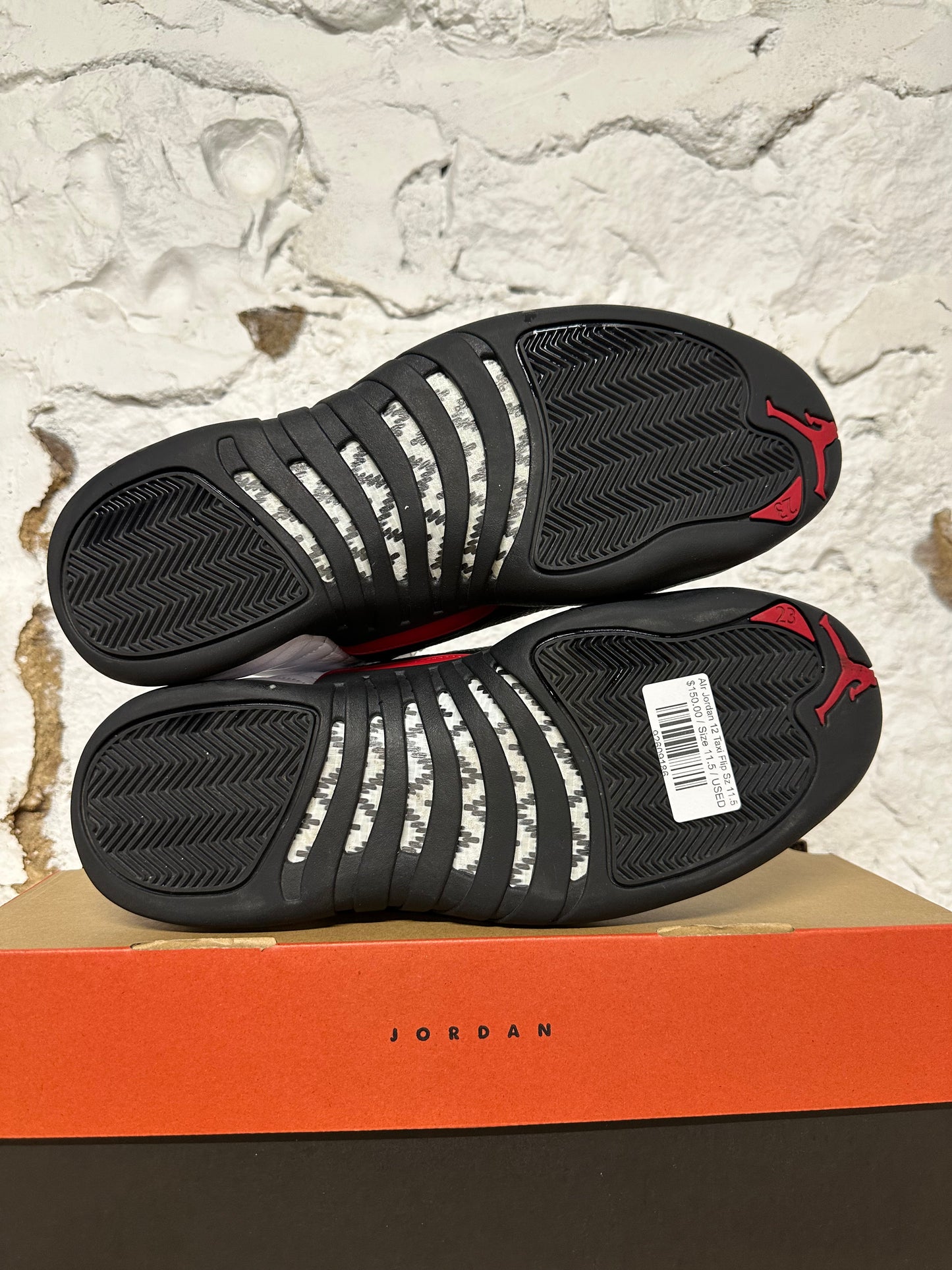 AIr Jordan 12 Taxi Flip Sz 11.5