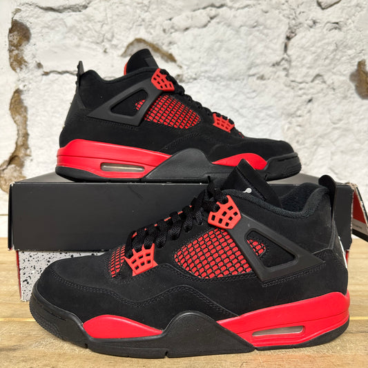 Air Jordan 4 Red Thunder Sz 9.5