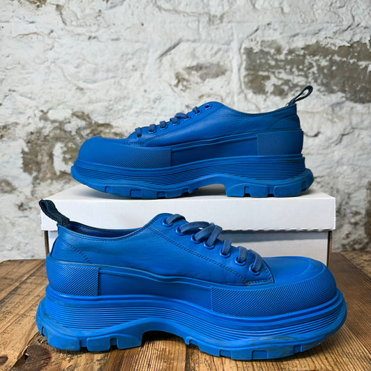 Alexander Mcqueen Low Blue Tread Boot Sz 9 (42)