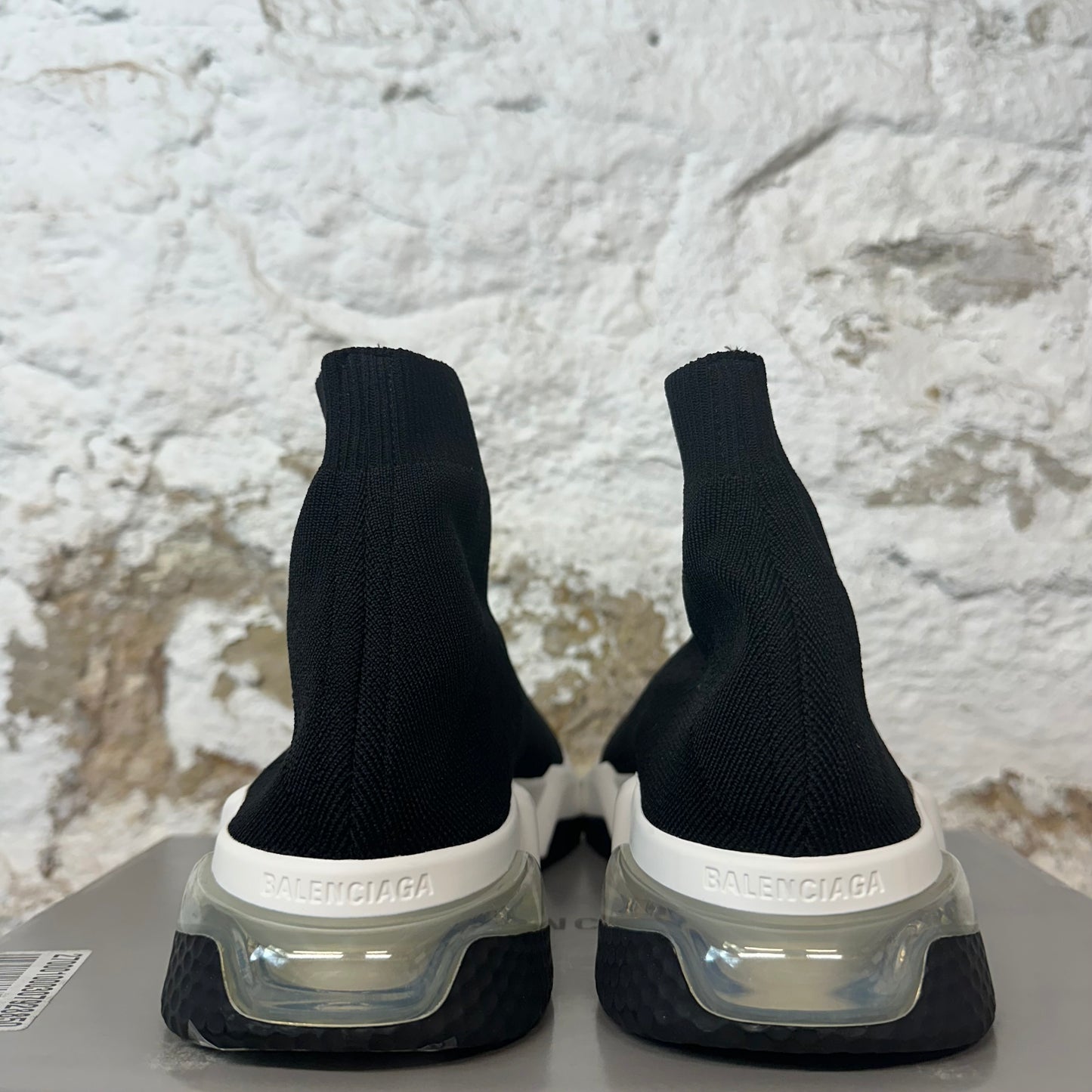 Balenciaga Sock Runner Black White Sneaker
