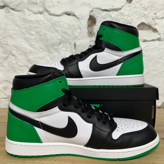 Air Jordan 1 High Lucky Green Sz 12.5