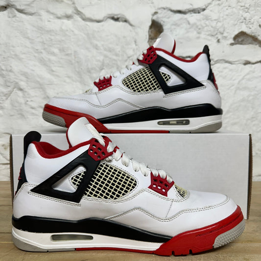 Air Jordan 4 Fire Red Sz 8