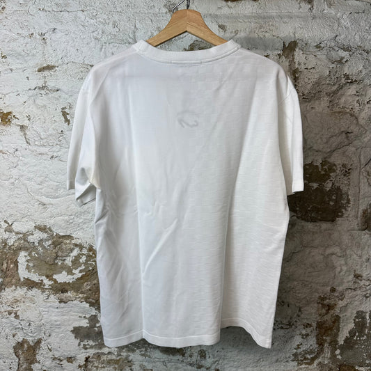 Louis Vuitton Split Damier Pocket White T-Shirt Sz XL
