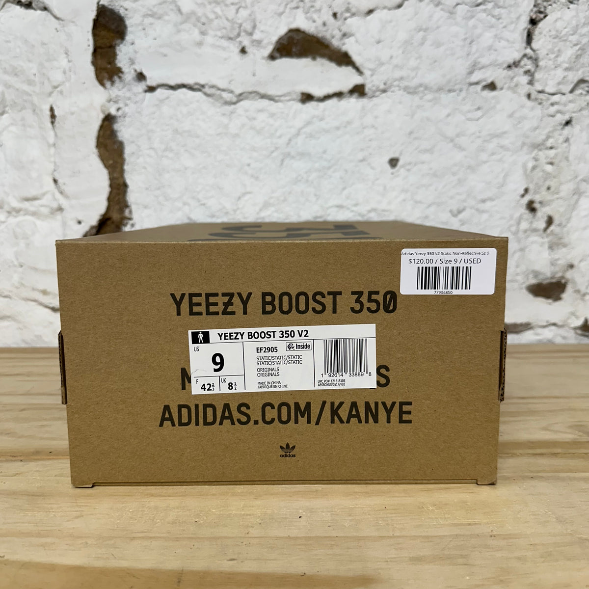 Yeezy 350 V2 Static (Non-Reflective) Sz 9