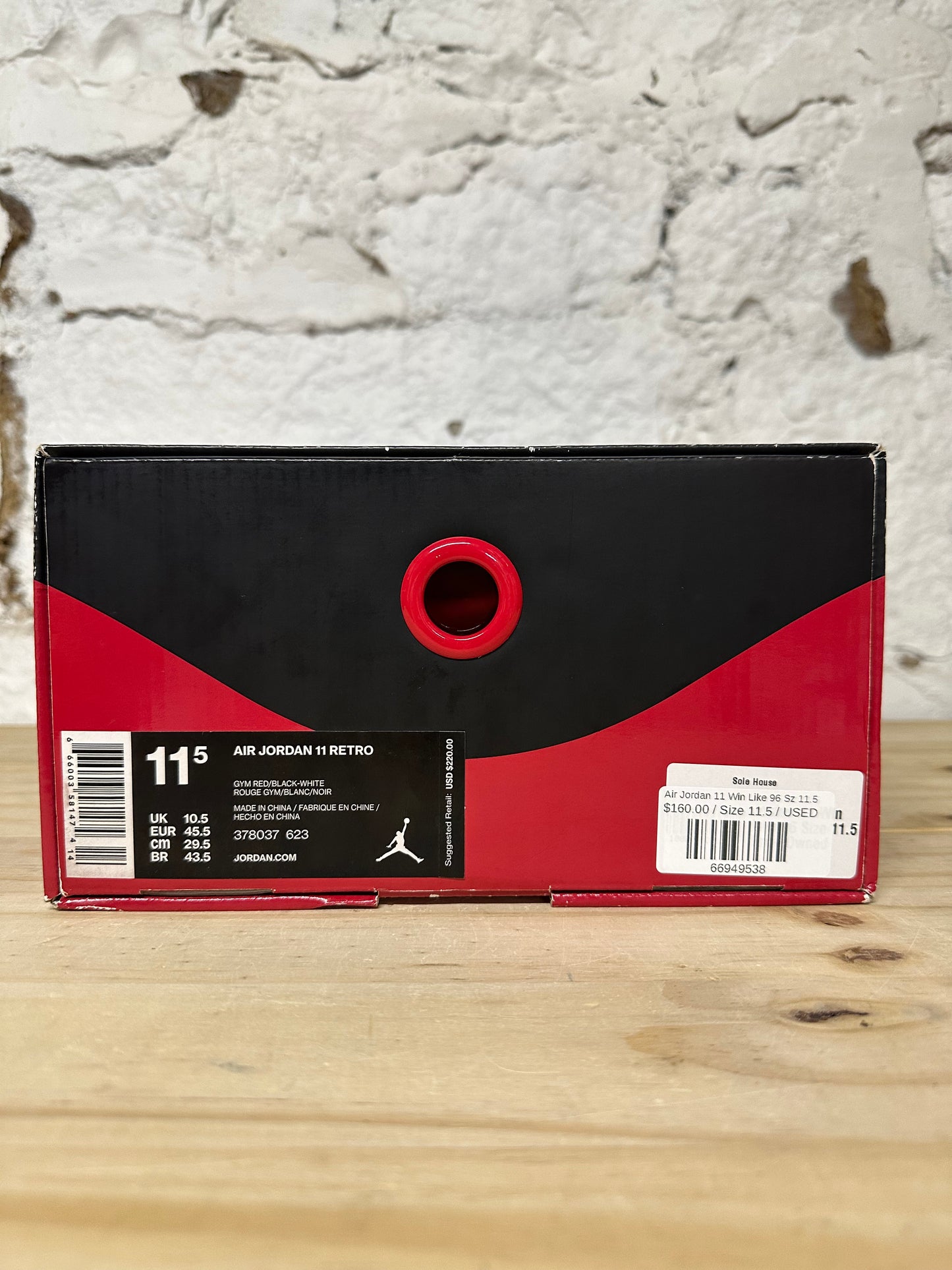 Air Jordan 11 High Win Like 96 Sz 11.5