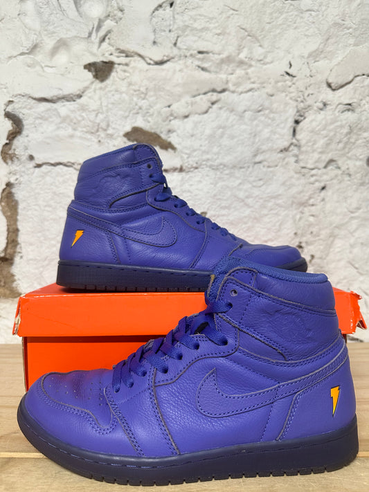 Air Jordan 1 Gatorade Rush Violet Sz 8