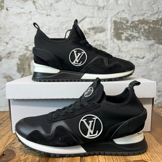 Louis Vuitton Black White Runaway Sneaker Sz 6.5 (39)