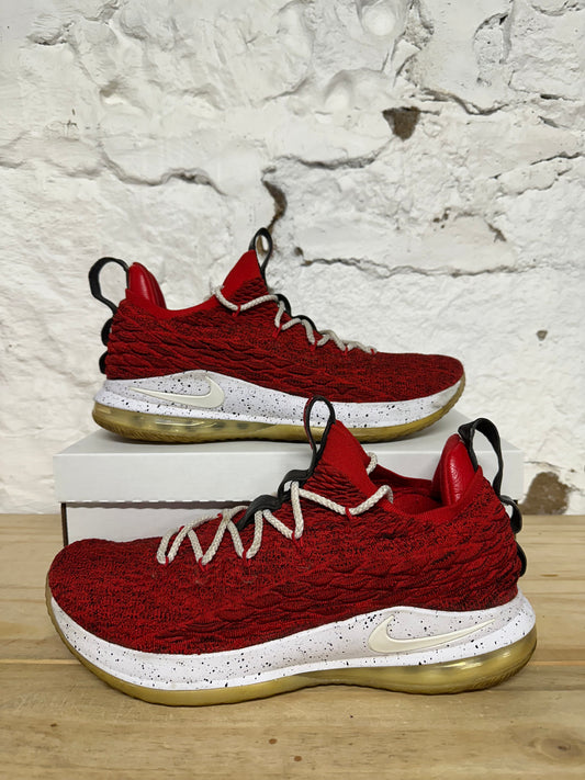 Nike LeBron 15 Low University Red Sz 13