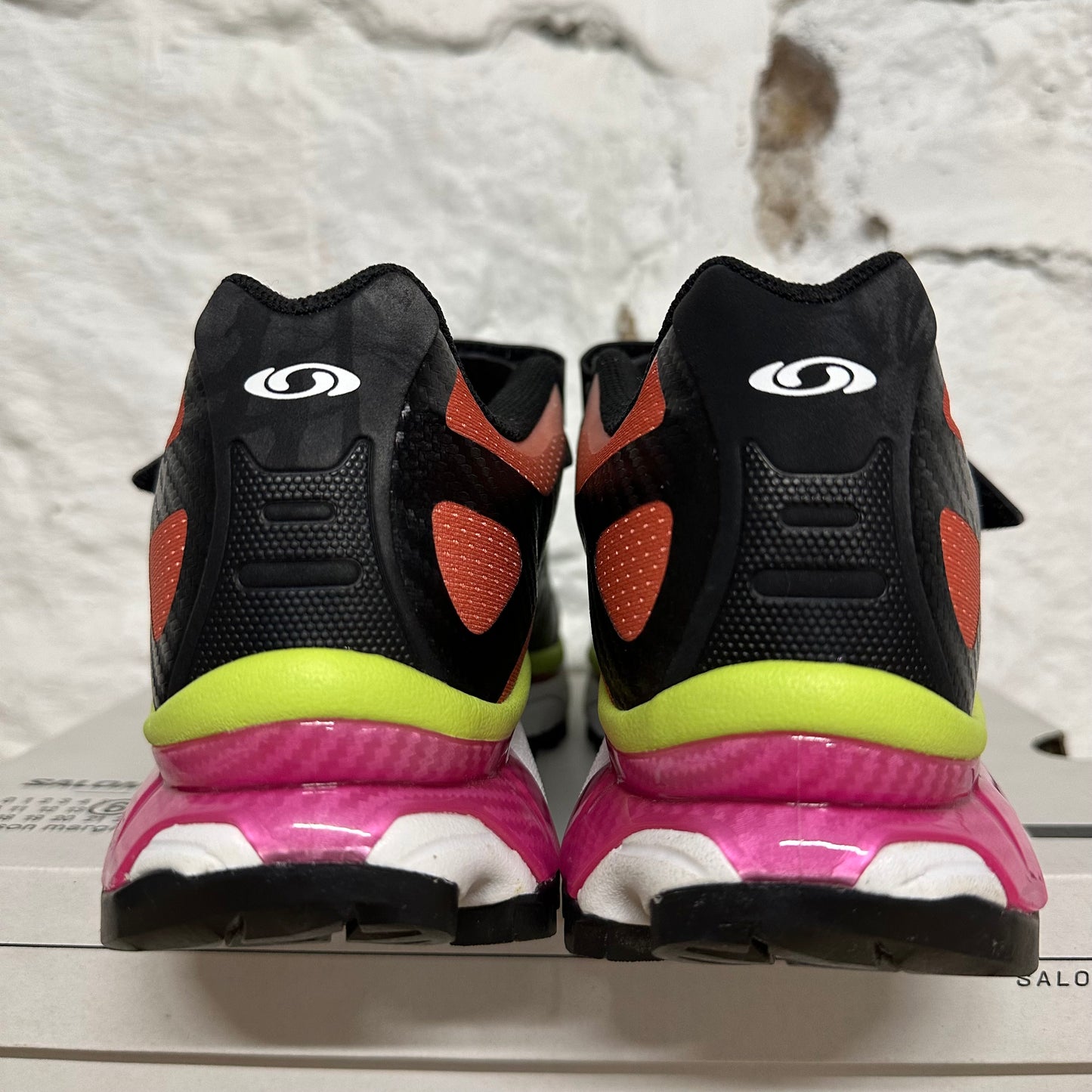 Salomon Margiela Mary Jane Ginger Electric Green Sz 7
