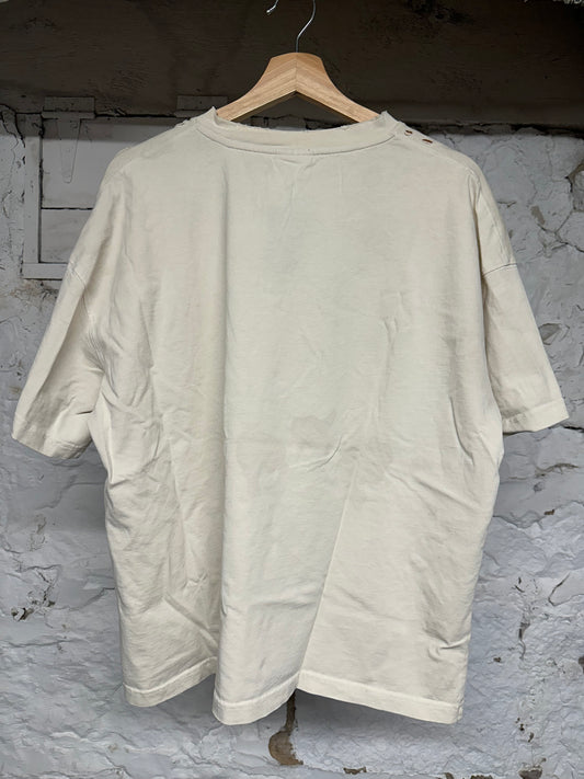 Vale Moshpit Cream T-Shirt Sz L