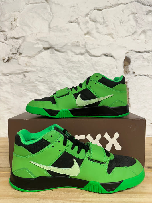 Air Jordan Jumpman Jack Travis Scott Green Spark Sz 10.5