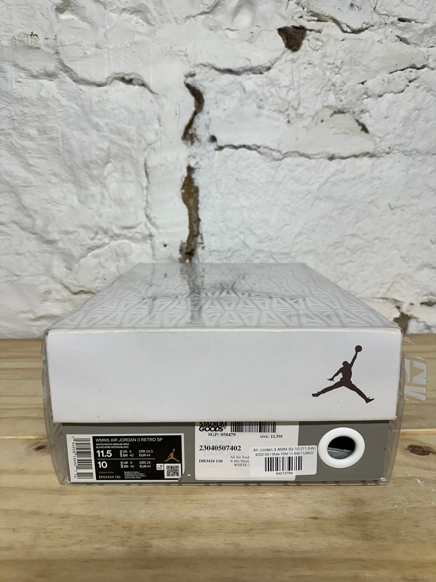 Air Jordan 3 A Ma Maniere Sz 10 (11.5W)