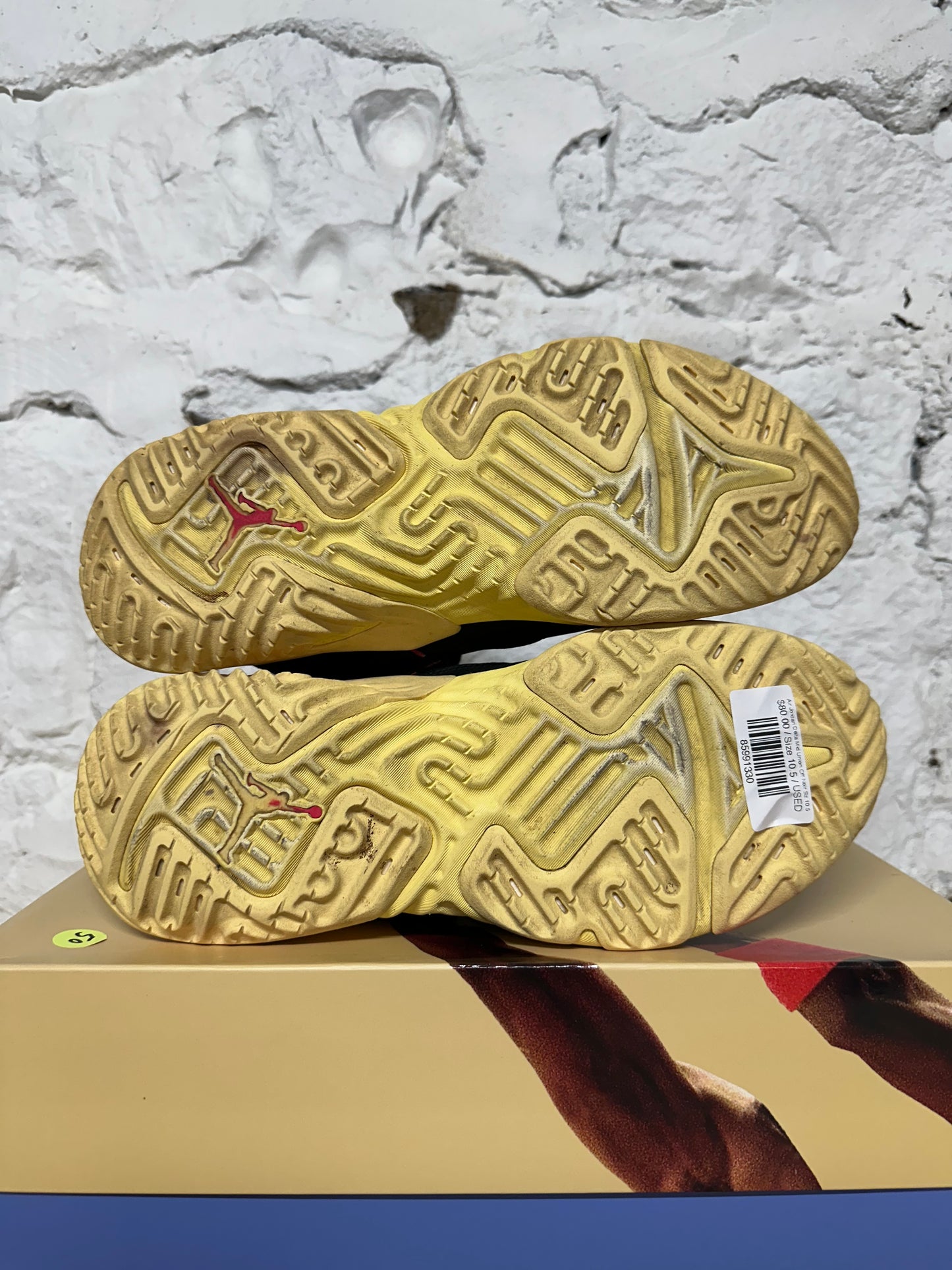 Air Jordan Delta Mid Union Off Noir Sz 10.5