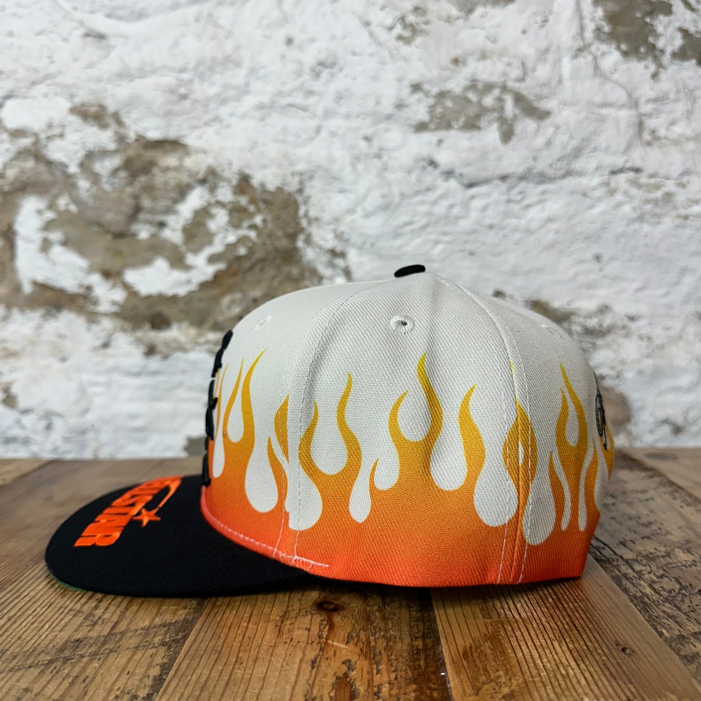Hellstar Flame Vintage Snapback Hat