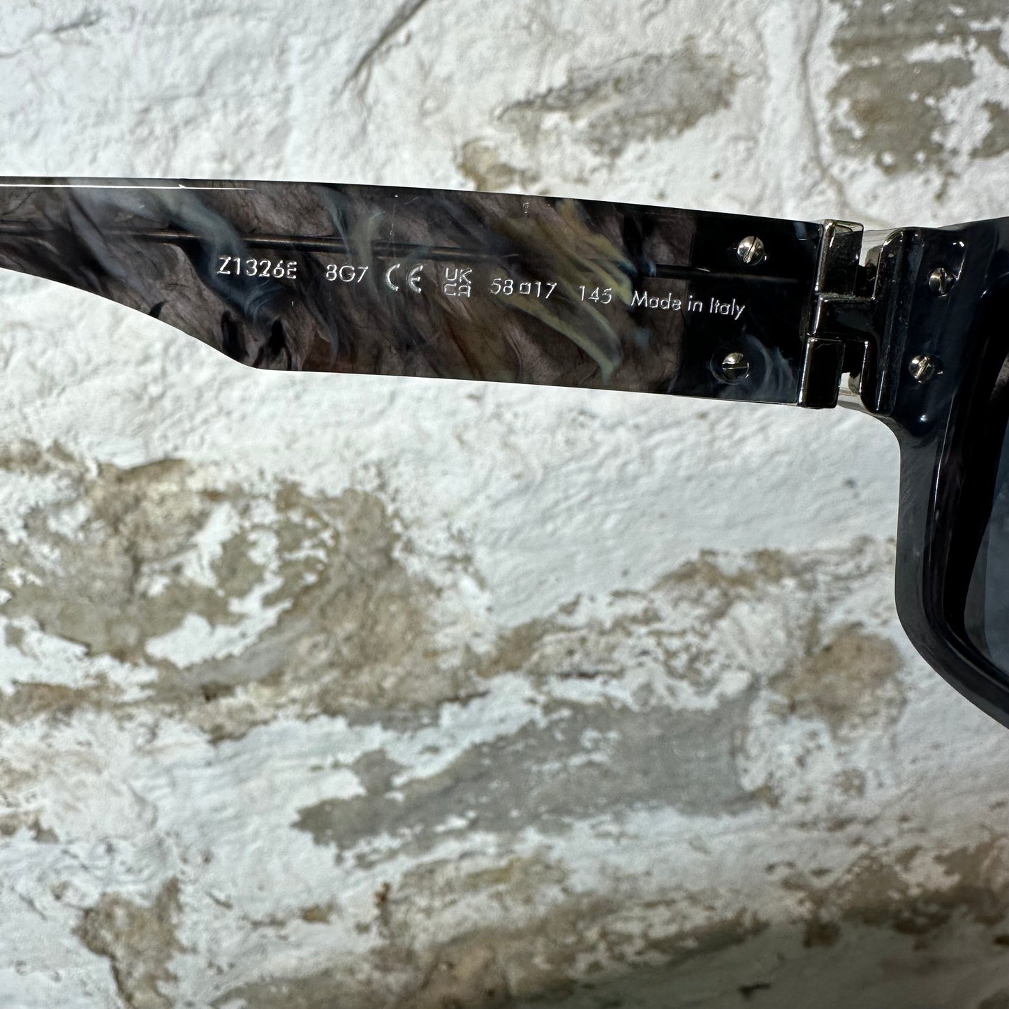 Louis Vuitton Millionaire Black Marble Sunglasses W/ Box