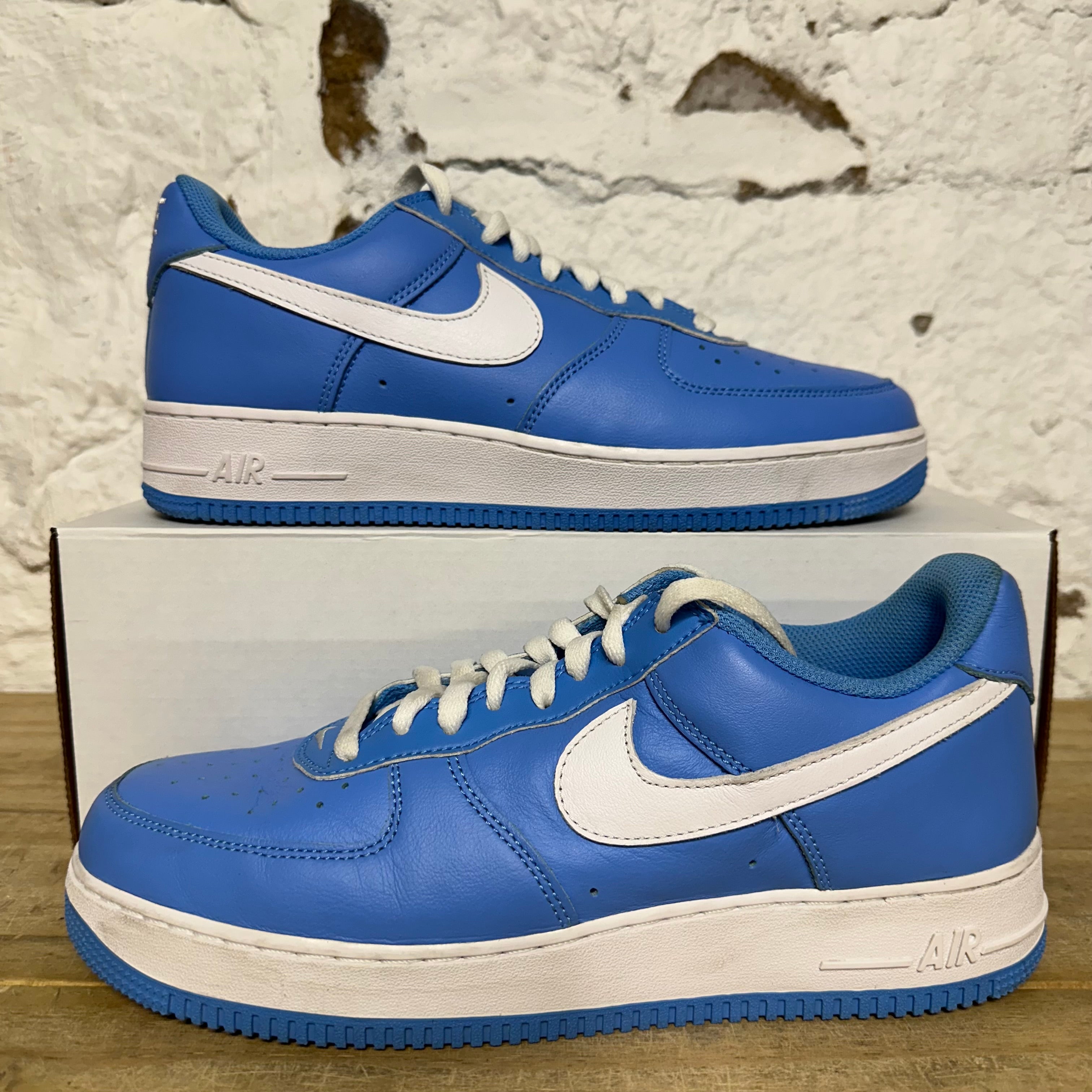 Nike Air Force 1 Low Color of the Month University Blue Sz 10.5