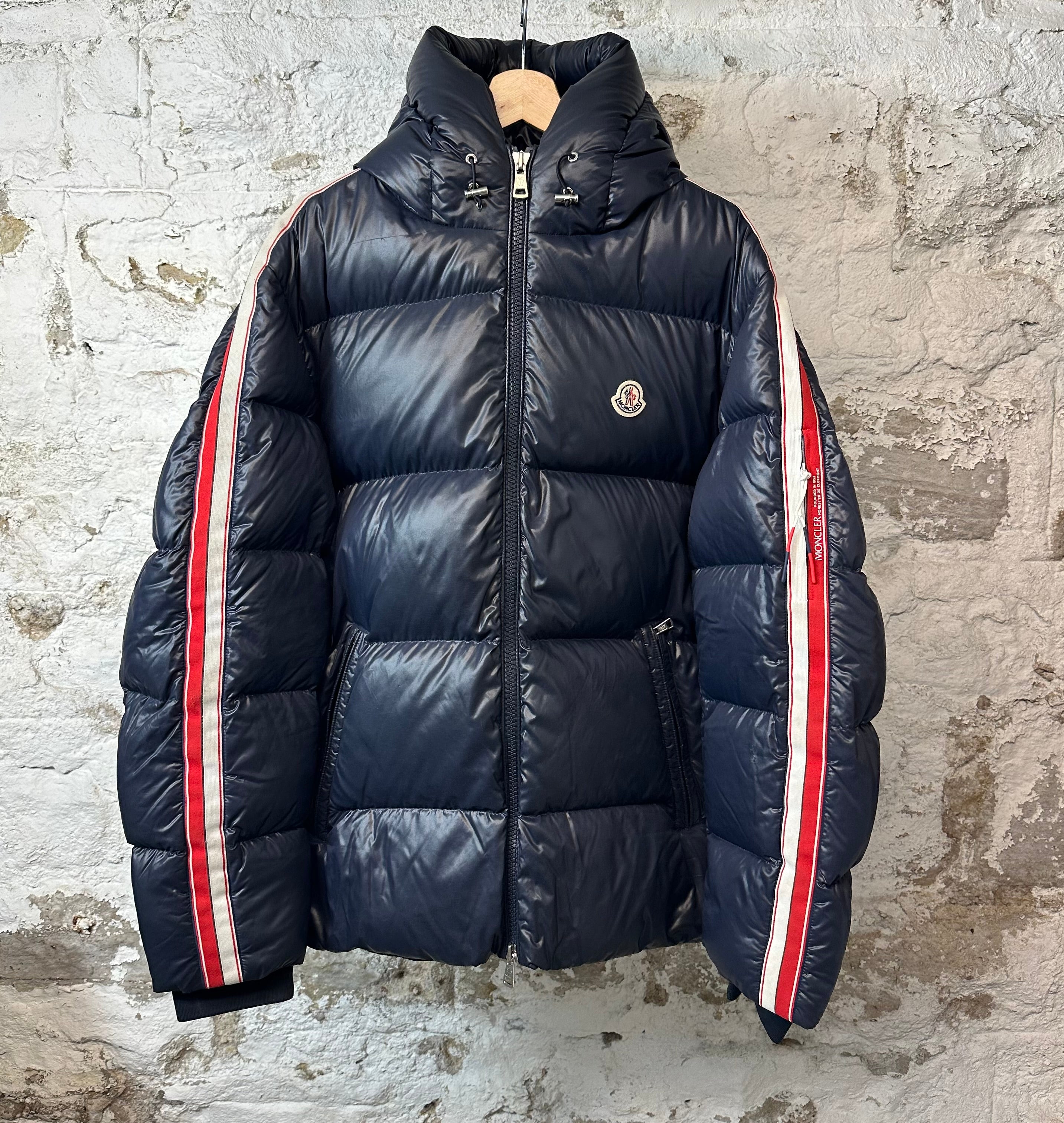 Moncler Dincer Guibbotto Navy Puffer Jacket Sz XXL (6)