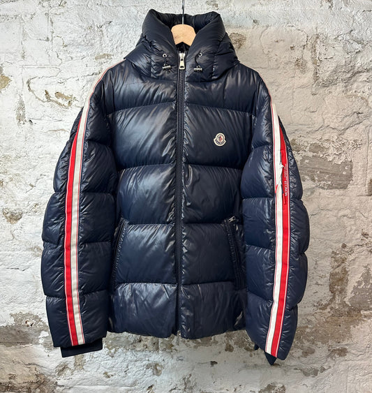 Moncler Dincer Guibbotto Navy Puffer Jacket Sz XXL (6)