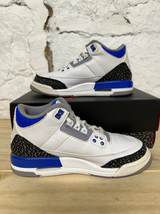 Air Jordan 3 Racer Blue Sz 6Y