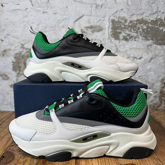 Dior B22 Green Black White Sneaker Sz 14 (47)